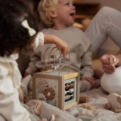 Jollein Houten Activiteitenkubus 15x15x15cm - Farm -Kinderwagen- En Accessoirewinkel 1200x1200 95