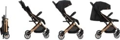 MoMi Wandelwagen Estelle - Zwart -Kinderwagen- En Accessoirewinkel 1200x401