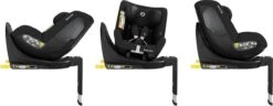 Maxi-Cosi Mica Eco I-Size Autostoeltje - 360° Draaibaar - Gerecyclede Stoffen - Authentic Black -Kinderwagen- En Accessoirewinkel 1200x466