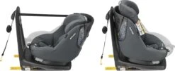 Maxi-Cosi AxissFix I-Size Autostoeltje - 360° Draaibaar - Authentic Graphite -Kinderwagen- En Accessoirewinkel 1200x491