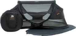 Deryan Baby Luxe Campingbedje – Inclusief Zelfopblaasbare Matras - Zwart -Kinderwagen- En Accessoirewinkel 1200x576