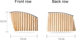 Merkloos 4 In 1 Auto Auto Zonnescherm Gordijnen Voorruit Cover Set (goud) -Kinderwagen- En Accessoirewinkel 1200x631