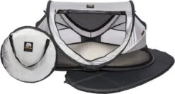 Deryan Peuter Luxe Campingbedje – Inclusief Zelfopblaasbare Matras - Silver -Kinderwagen- En Accessoirewinkel 1200x644