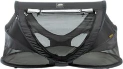Deryan Peuter Luxe Campingbedje – Inclusief Zelfopblaasbare Matras - Zwart -Kinderwagen- En Accessoirewinkel 1200x679 1