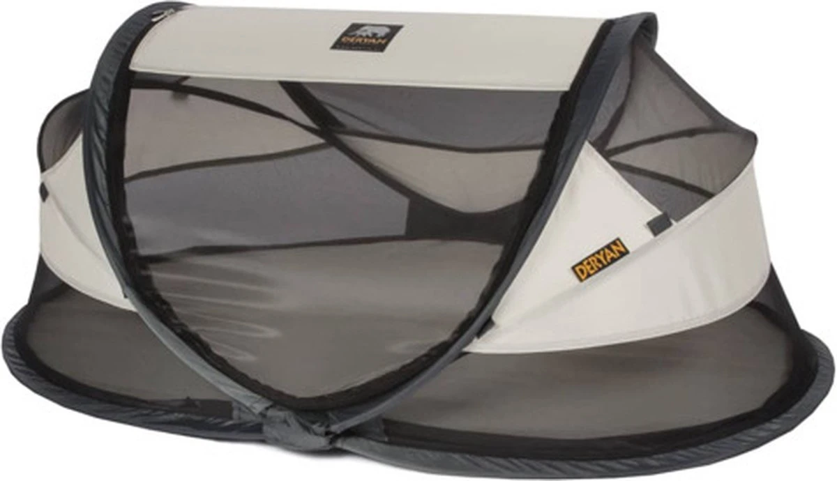 Deryan Baby Luxe Campingbedje – Inclusief Zelfopblaasbare Matras - Cream 10 Deryan Baby Luxe Campingbedje – Inclusief Zelfopblaasbare Matras - Cream - Afbeelding 8