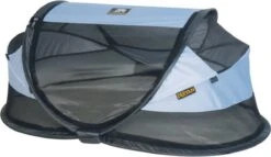 Deryan Baby Luxe Campingbedje – Inclusief Zelfopblaasbare Matras - Blue -Kinderwagen- En Accessoirewinkel 1200x695 2