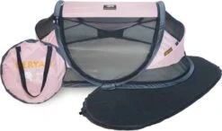 Deryan Baby Luxe Campingbedje – Inclusief Zelfopblaasbare Matras - Rose -Kinderwagen- En Accessoirewinkel 1200x709 3