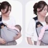 Merkloos Draagzak - Baby Draagzak - Zak - Grijs - Multifunctioneel - Ergonomisch - Baby - Dreumes - Peuter - Wrap - Travel Size - Tot 48 Maanden -Kinderwagen- En Accessoirewinkel 1200x757 4