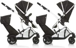 BERKATMARKT - Hauck Duett 2 Dubbele Kinderwagens Voor Baby's En Kinderen, Omkeerbare Zitting, In Hoogte Verstelbaar, Zonwering, Regenbescherming, Opvouwbaar, Tot 36 Kg, Zwarte Woud -Kinderwagen- En Accessoirewinkel 1200x758 3