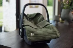 Jollein Voetenzak Pure Knit - Leaf Green -Kinderwagen- En Accessoirewinkel 1200x800 178