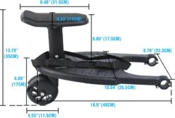 Honhill® - Kinder Meerijdplankje - Zwart - Kinderwagen - Buggy - 1 Wiel - Met Stoeltje 12 Honhill® - Kinder Meerijdplankje - Zwart - Kinderwagen - Buggy - 1 Wiel - Met Stoeltje -Kinderwagen- En Accessoirewinkel 1200x813 1