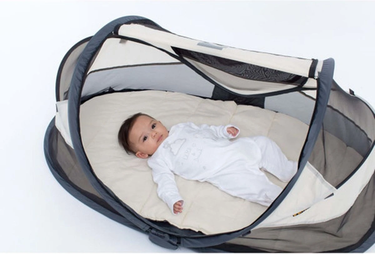 Deryan Baby Luxe Campingbedje – Inclusief Zelfopblaasbare Matras - Cream 16 Deryan Baby Luxe Campingbedje – Inclusief Zelfopblaasbare Matras - Cream - Afbeelding 14