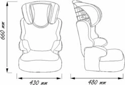 Nania Befix Eco Grey 15-36 Kg Autostoel 7009500913-X1 -Kinderwagen- En Accessoirewinkel 1200x817