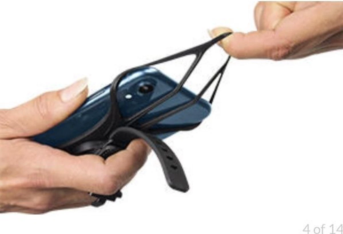 Dooky Telefoonhouder Smartphone Telefoon Houder 360* Rotatie Universeel Kinderwagen Fiets Zwart 20 Dooky Telefoonhouder Smartphone Telefoon Houder 360* Rotatie Universeel Kinderwagen Fiets Zwart - Afbeelding 18