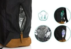 Fillikid Luiertas Rugzak - Met Verschoonmatje - Multifunctioneel - Zwart -Kinderwagen- En Accessoirewinkel 1200x832 1