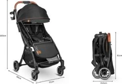 Lionelo Buggy Julie One - Kinderwagen Premium - Automatisch Opvouwen - Wandelwagen Tot 22 Kg - Comfortabele Zitje -Kinderwagen- En Accessoirewinkel 1200x833 4