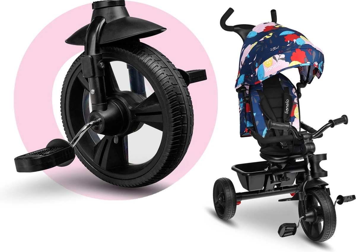 Lionelo Haari - Driewieler - Drankhouder - 2in1 - Tot 36+ 9 Lionelo Haari - Driewieler - Drankhouder - 2in1 - Tot 36+ - Afbeelding 7