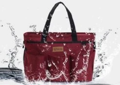 Merkloos Decopatent® Luiertas Schoudertas - Baby Verzorgingstas - Incl Verschoningsmatje & Flessenhouder - Vakken - Jongens/Meisjes - Grijs -Kinderwagen- En Accessoirewinkel 1200x856 1