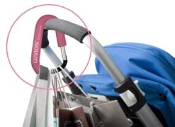 Luvion Buggy Haak / Kinderwagen Tassenhaak - Roze -Kinderwagen- En Accessoirewinkel 1200x869