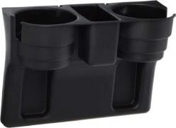 Merkloos Decopatent® Autostoel Organizer - Voor Tussen Auto Stoel / Console - Bekerhouder & Telefoonhouder - Opbergvakken - Auto Organiser -Kinderwagen- En Accessoirewinkel 1200x875