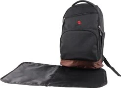 Stoere Luiertas - Rugzak - Inclusief Verschoningsmatje - Zwart -Kinderwagen- En Accessoirewinkel 1200x879 3