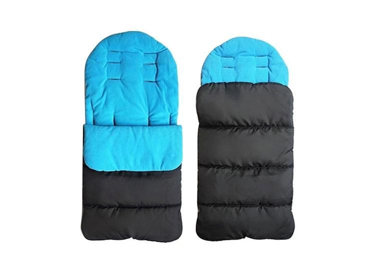 FEDEC Comfort Bag Voetenzak - Babywagen - Wandelwagen - Buggy - Blauw - 48 X 11 X 40cm 7 FEDEC Comfort Bag Voetenzak - Babywagen - Wandelwagen - Buggy - Blauw - 48 X 11 X 40cm - Afbeelding 5