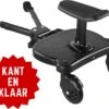 Merkloos Kinderwagen/Buggy Meerijdplankje - Kant & Klaar - In Elkaar Gezet - Universeel – Met Zitje – Verstelbaar – Zwart -Kinderwagen- En Accessoirewinkel 1200x881