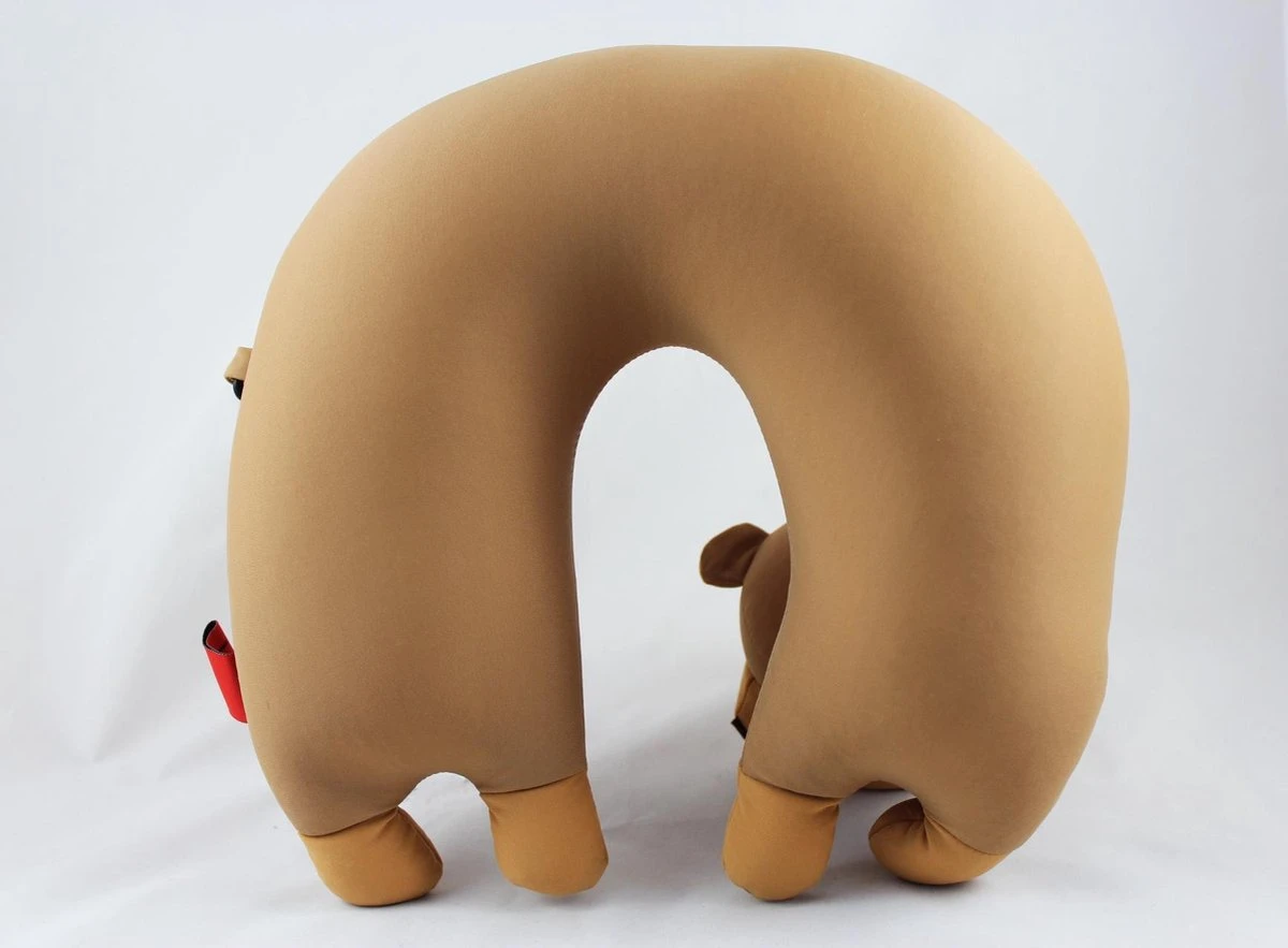 Cuddlebug U-shape Kussen | Aap | Knuffel | Kinderen 4 Cuddlebug U-shape Kussen | Aap | Knuffel | Kinderen - Afbeelding 2