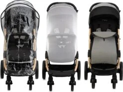 MoMi Wandelwagen - Compacte Lichtgewicht Buggy - Estelle Dakar Met XXL Wielen & Zonnekap - Leopard - Grijs-Goud (geschikt Van 6mnd - 22kg) -Kinderwagen- En Accessoirewinkel 1200x894 2