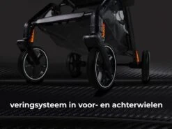 Deryan Luxe XP Buggy XL - Compact Lichtgewicht - Zwart - Aluminium Frame -Kinderwagen- En Accessoirewinkel 1200x900 22