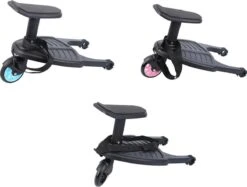 Meerijdplankje Met Zitje - Meerijdplankje Universeel – Buggy Board – Buggy Board Meerijdplankje – Buggy Universeel Meerijdplankje – Zwart Wiel -Kinderwagen- En Accessoirewinkel 1200x908