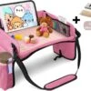Premium Reistafel Voor Kinderen - Inclusief Tablethouder + Gratis Draagtas En Potloden - Auto Organizer - Playtray - Opvouwbaar - Speeltafel Auto - Tekentafel Auto - Roze -Kinderwagen- En Accessoirewinkel 1200x913 1