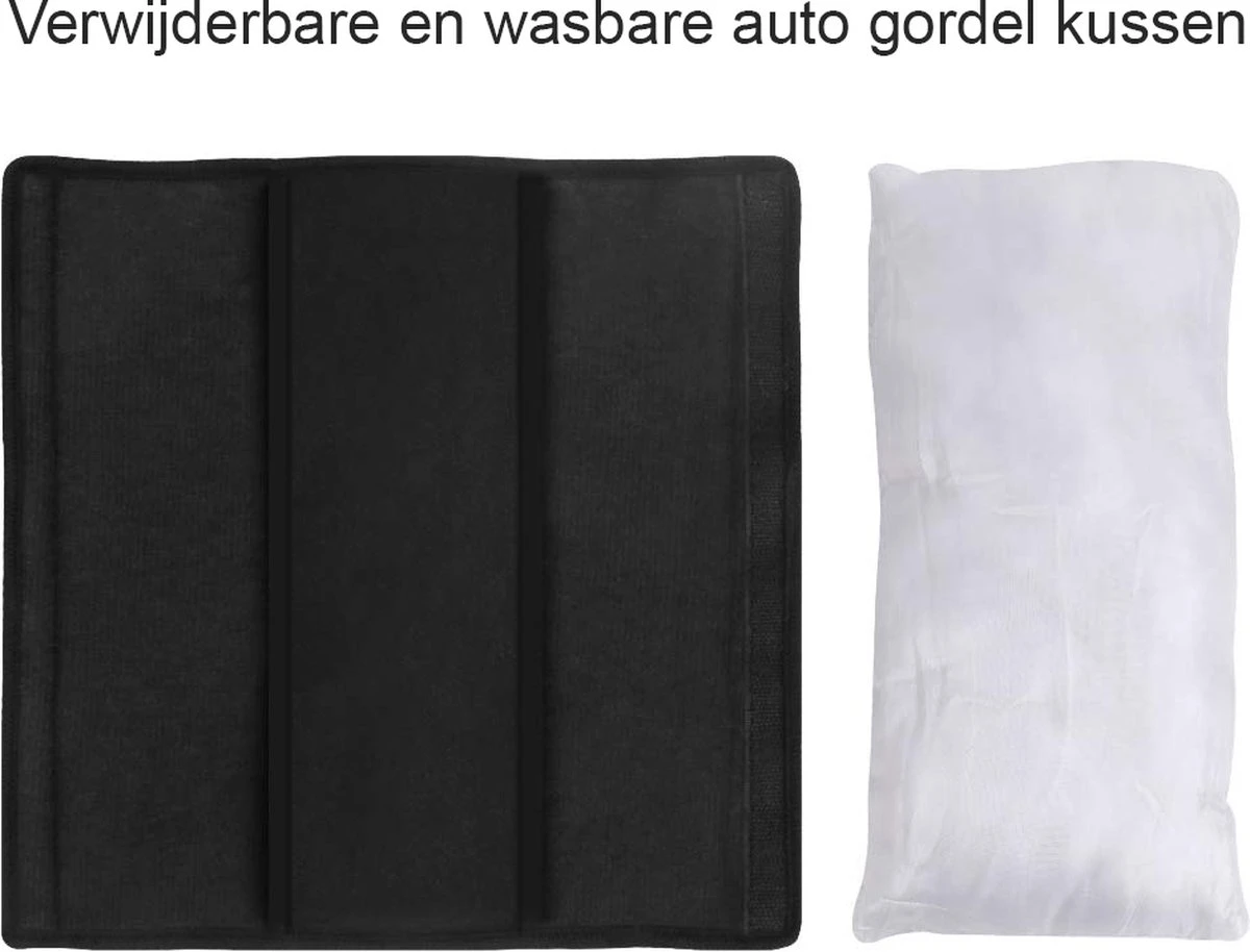 Gordelbeschermer Zwart Auto - Gordelkussen Kind - Slaapkussen - Nekkussen Kind Auto - Autogordel Kussen - Autogordel Beschermer - Auto Accessoires - Auto Accessories Interieur - 1 Stuk 10 Gordelbeschermer Zwart Auto - Gordelkussen Kind - Slaapkussen - Nekkussen Kind Auto - Autogordel Kussen - Autogordel Beschermer - Auto Accessoires - Auto Accessories Interieur - 1 Stuk - Afbeelding 8