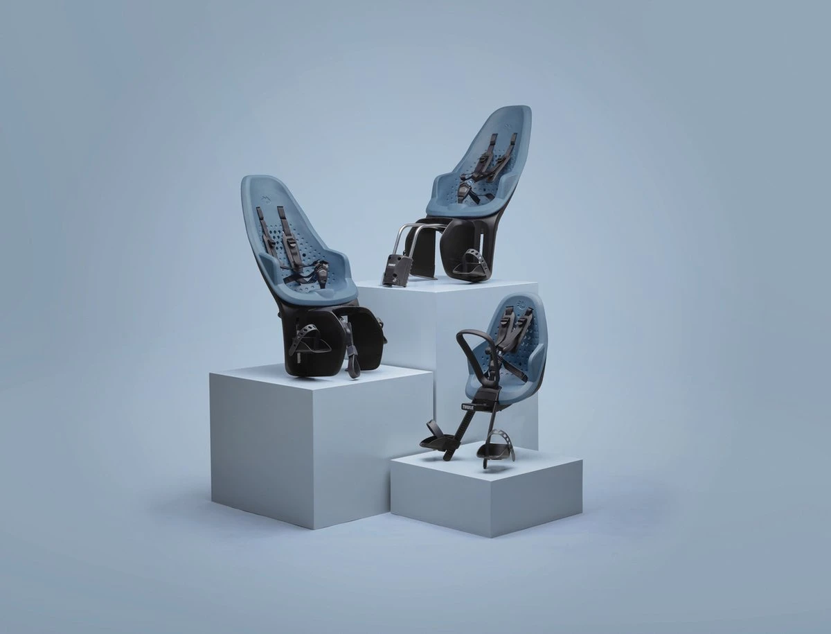 Thule Yepp 2 Mini Fietsstoeltje Voor - Stuurbevestiging - Aegean Blauw 6 Thule Yepp 2 Mini Fietsstoeltje Voor - Stuurbevestiging - Aegean Blauw - Afbeelding 4