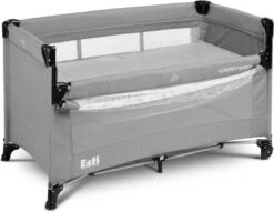 Caretero - Reisbedje Met Nachtkastje Esti Grijs 10 Caretero - Reisbedje Met Nachtkastje Esti Grijs -Kinderwagen- En Accessoirewinkel 1200x927 1