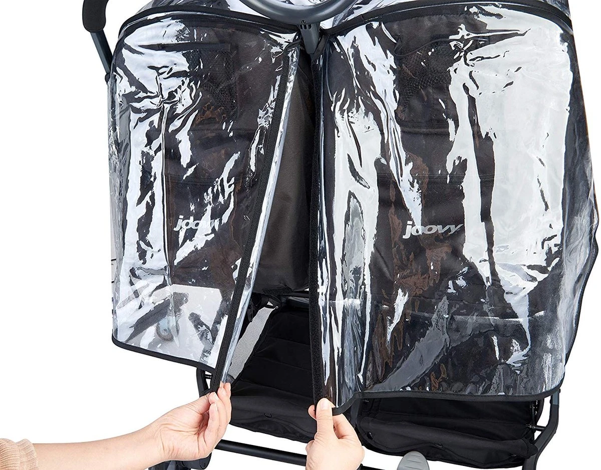 Joovy Kooper X2 Regenhoes 4 Joovy Kooper X2 Regenhoes - Afbeelding 2