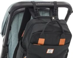 Brisby Slijtvaste Luiertas – Verzorgingstas – Met Buggymontage - Zwart -Kinderwagen- En Accessoirewinkel 1200x953