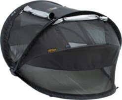 Deryan Peuter Luxe Campingbedje – Inclusief Zelfopblaasbare Matras - Zwart -Kinderwagen- En Accessoirewinkel 1200x983 1