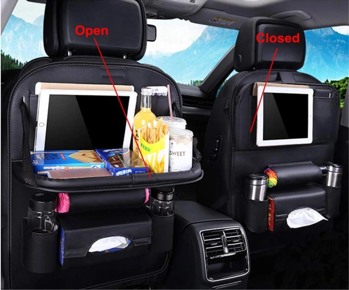 Merkloos Autostoel Organizer - Met Uitklapbare Laptophouder - Auto Organizer Met Tablet Houder - Auto Ipadhouder Voor Kinderen - Auto Organizer Met Uitklapbaar Tafel - Tray - Fleshouder - Tissuehouder - Car Organizer - Car Seat Organizer - Luxe Mat Zwart 9 Merkloos Autostoel Organizer - Met Uitklapbare Laptophouder - Auto Organizer Met Tablet Houder - Auto Ipadhouder Voor Kinderen - Auto Organizer Met Uitklapbaar Tafel - Tray - Fleshouder - Tissuehouder - Car Organizer - Car Seat Organizer - Luxe Mat Zwart - Afbeelding 7