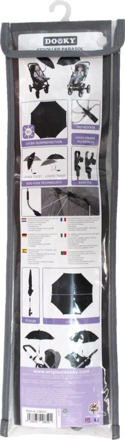 Dooky Parasol Kinderwagen Grijs Gemêleerd 28 Dooky Parasol Kinderwagen Grijs Gemêleerd -Kinderwagen- En Accessoirewinkel 342x1200 1