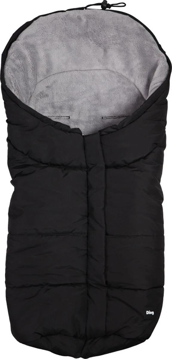 Ding Deluxe Universele Voetenzak Voor Buggy & Kinderwagen - Zwart 3 Ding Deluxe Universele Voetenzak Voor Buggy & Kinderwagen - Zwart