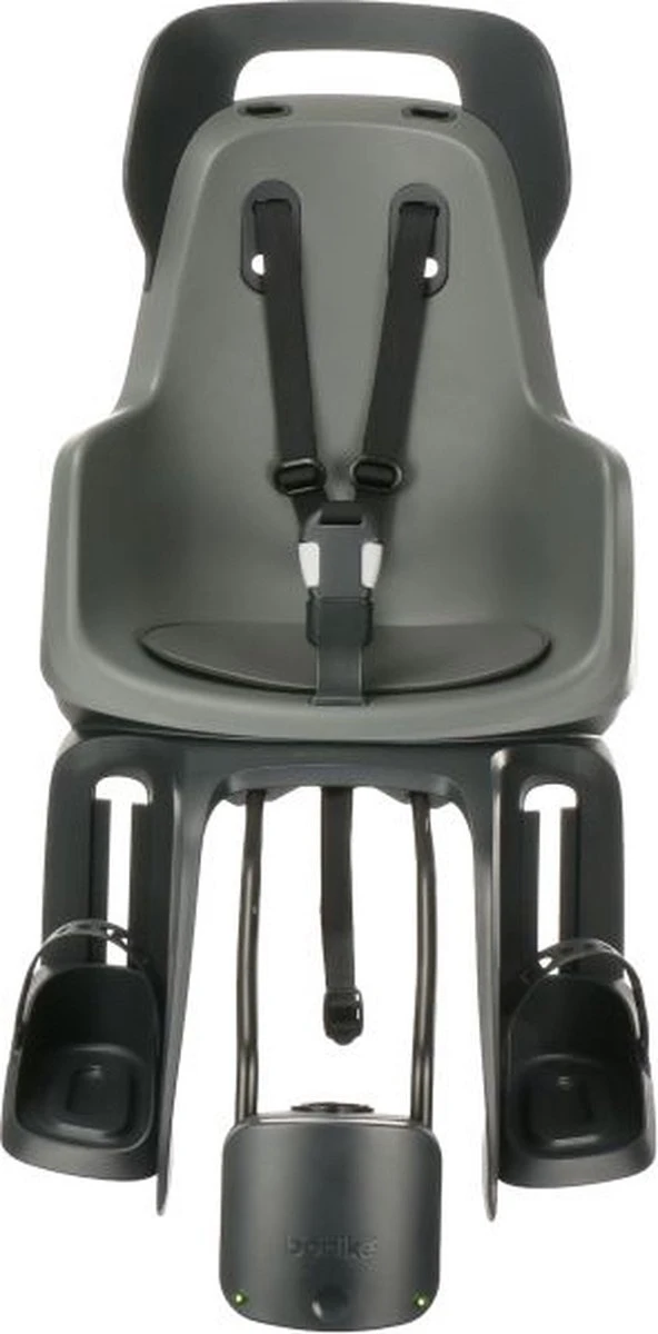 Bobike Maxi Go Fietsstoeltje Achter - Macaron Grey 7 Bobike Maxi Go Fietsstoeltje Achter - Macaron Grey - Afbeelding 5