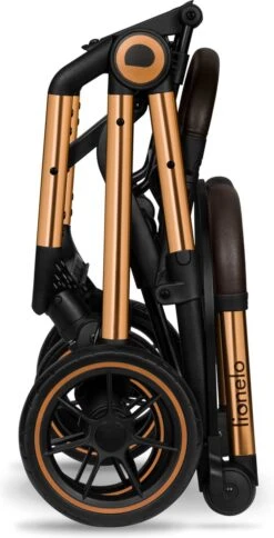 Lionelo Buggy Cloe - Kinderwagen Premium + - Tot 22 Kg - Verstelbare Rugleuning - 5-punts Veiligheidsgordels - Grote Zwenkwielen - Klamboe - Bekerhouder - Lichtgewicht - Compact - Waterdicht -Kinderwagen- En Accessoirewinkel 612x1200