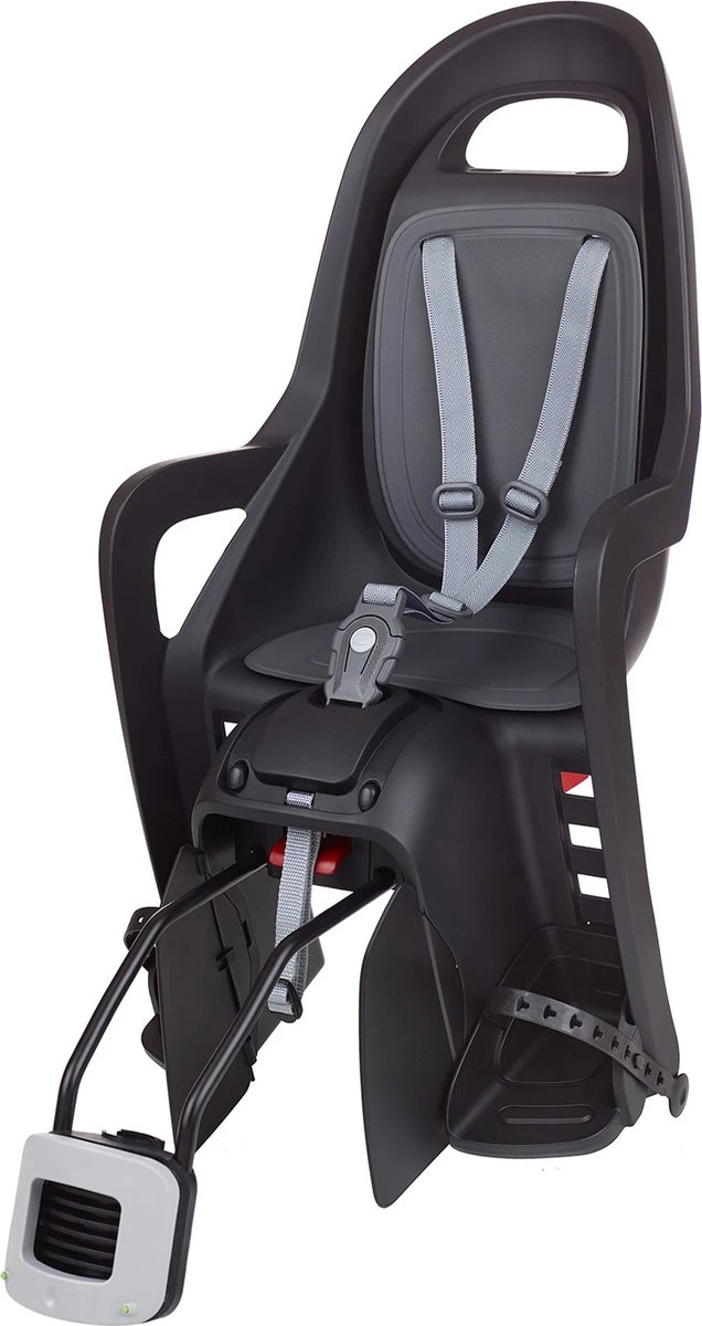 Polisport Groovy FF Fietsstoeltje Achter - Zwart/Grijs 8 Polisport Groovy FF Fietsstoeltje Achter - Zwart/Grijs - Afbeelding 6