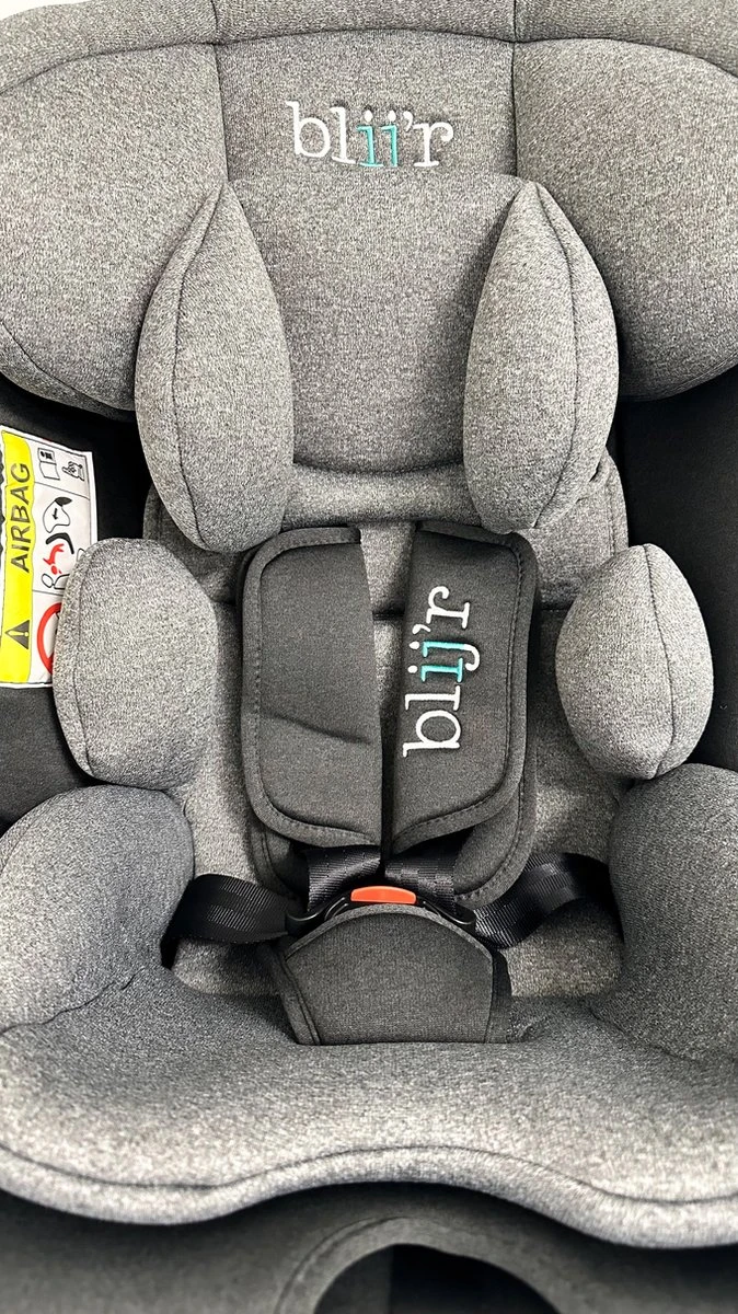 Blij'r Maja - Autostoel Met IsoFix - Groep 0-1-2-3 Autostoel Voor Kinderen Van 0 Tot 12 Jaar - Donker- Lichtgrijs 5 Blij'r Maja - Autostoel Met IsoFix - Groep 0-1-2-3 Autostoel Voor Kinderen Van 0 Tot 12 Jaar - Donker- Lichtgrijs - Afbeelding 3
