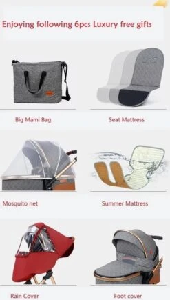 Merkloos Kinderwagen | 3 In 1 Kinderwagen | Luxe Baby Buggy 3 In 1 | Baby Wagen | Kinderwagen Met Autostoel En Wieg | Hoge Kwaliteit | Grijs | Buggy | Kinderwagen 3 In 1 | -Kinderwagen- En Accessoirewinkel 681x1200 2