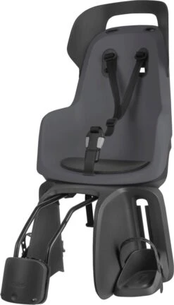 Bobike Maxi Go Fietsstoeltje Achter - Macaron Grey