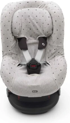 Dooky Seat Cover Groep 1 Autostoel Hoes Light Grey Crowns -Kinderwagen- En Accessoirewinkel 689x1200 1