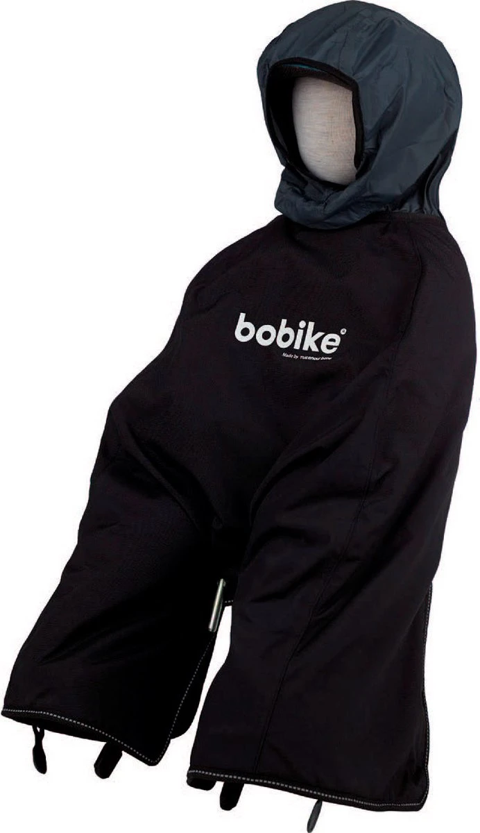 Bobike Poncho Mini - Zwart (wind- En Waterdicht) 3 Bobike Poncho Mini - Zwart (wind- En Waterdicht)