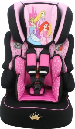 Disney - Autostoel BELINE Luxe - Groep 1/2/3 - Van 9 Tot 36 Kg - PRINCES -Kinderwagen- En Accessoirewinkel 700x1200 3